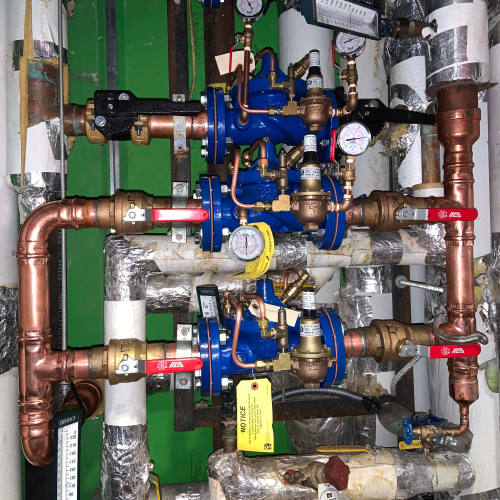 water pressure reducing valve